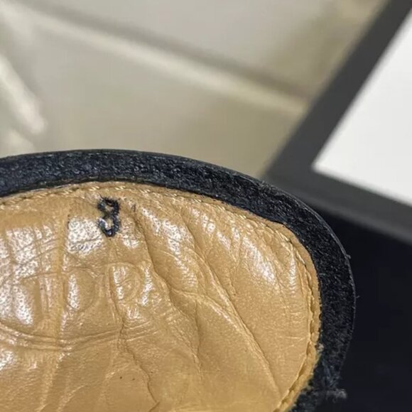 TOD's Women's Cap Toe Black Leather Ankle Boots Thread Accent Lace up Size 8 US - Picture 8 of 11